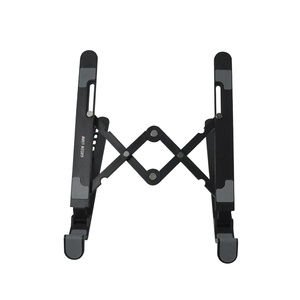 Vert Lion Réglable Hauteur Métal Ordinateur Portable StandTAND 7 Tilts Noir-pour Bureau À Domicile École Ordinateur De Bureau Utilisation - Product Image 3