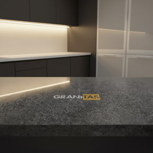 Custom Kitchen Bathroom Vanity Tops Calacatta Quartz Natural Stone Countertops Carrara Calacata Prefab Cut <b>Granite</b> for Hotel - Product Image 3