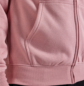 Sudadera con Capucha Extra Grande de Algodón Pesado, Estilo Urbano, Unisex, Personalizable, con Cremallera Completa, Hombros Caídos, Felpa Premium, MOQ Bajo - Product Image 3