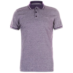T-shirts polo grande taille pour hommes Logo personnalisé Tissu tricoté Motif léopard T-shirt confortable pour hommes - Product Image 6