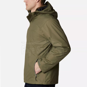 Vente directe d'usine Veste de pluie pour hommes Vêtements décontractés Veste de pluie pour hommes Marque privée Veste de pluie pour hommes - Product Image 3