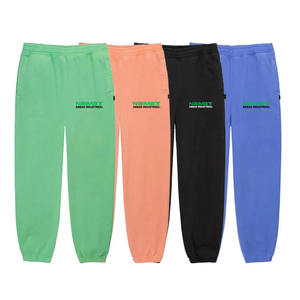 Pantalones Deportivos de Algodón 100% de Alta Calidad para Hombre, Ligeros, Corte Regular, Logotipo Personalizado, Impresión Digital, Cintura Elástica, Venta al Por Mayor - Product Image 1