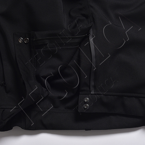 Pantalon de ski et de snowboard professionnel 2026 tout noir, chauffant, imprimé, coupe-vent, avec cordon de serrage, attaches réglables, en tissu extérieur durable et intérieur en tissu. - Product Image 4
