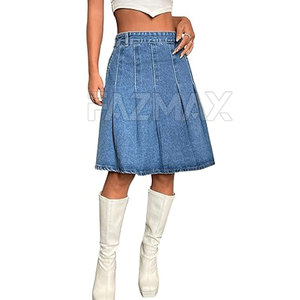 กระโปรงยีนส์สำหรับออกกำลังกายกระโปรงยีนส์แบบลำลองสำหรับผู้หญิง - Product Image 6