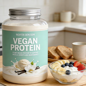 Özel spor beslenme temizle <span class=keywords><strong>Protein</strong></span> Vegan yemek değiştirme sallamak pirinç ve bezelye proteini düşük karbonhidrat <span class=keywords><strong>Protein</strong></span> tozu - Product Image 5