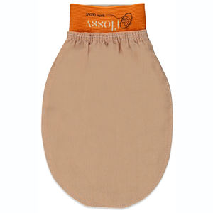 ถุงมือขัดผิว Silkeca สีชมพูอ่อน แบบบางพิเศษ ถุงมืออาบน้ำ 100% วิสโคส คุณภาพสูง ราคาดีที่สุด ถุงมือขัดผิว สอบถามราคา - Product Image 1