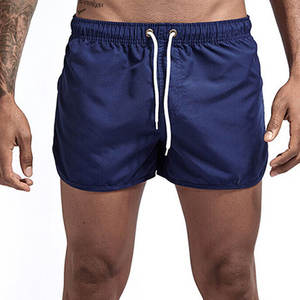 Shorts de fitness pour hommes à prix réduit Vente en gros bon marché Shorts de gym unis grande taille à séchage rapide Shorts de fitness avec poches pour hommes - Product Image 6