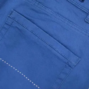 กางเกงขาสั้นสำหรับผู้ชายกางเกงกีฬาขาสั้นผ้าคอตตอนแบบเรียบของ100% แนวสตรีท - Product Image 3