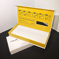 Boîte d'emballage personnalisée pour stylo, boîte rigide vide pour stylo, peut contenir des recharges de stylo, des cartouches d'encre