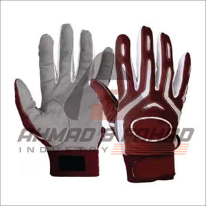 ถุงมือตีเบสบอลกันลื่นสำหรับผู้ใหญ่ผู้ชายผู้หญิงถุงมือซอฟต์บอลออกแบบได้ตามต้องการ - Product Image 1