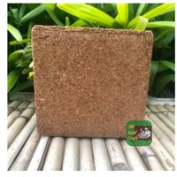 Bloc de tourbe de coco en vrac, substrat naturel de fibre de coco pour serres, hydroponie et jardins de terrasse