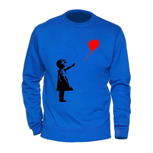 Wholesale Custom Solid Color Long Sleeved Men's Round Neck Sweatshirt for Autumn and Winter Fashion by Mono Riders - Product Image 1