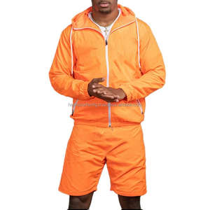 Hiking Windbreaker Sets Men Multi Panel Rain Waterproof Suit Lightweight 100% Nylon Spandex <b>Wind</b> <b>Breaker</b> Shorts Sets Men's - Product Image 4