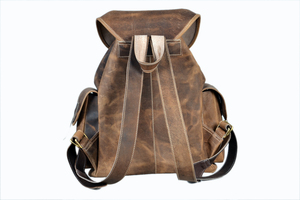 100% sac à dos en cuir véritable sac à dos en cuir de vachette avec sac à dos en cuir design à la mode - Product Image 2