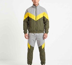 Nueva Llegada 2026 Conjunto Deportivo Personalizable de Chaqueta Cortavientos Ligera Impermeable de Nailon y Pantalones para Correr, 2 Piezas, Informal, para Gimnasio y Fitness - Product Image 1