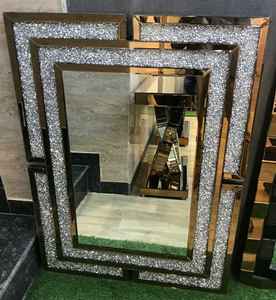 Custom Industrial Design Glass <b>Mirror</b> Frame in Round Shape and Multiple Colors for Wall <b>Mosaic</b> - Product Image 4