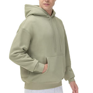 Sweat à capuche pour homme, vêtements de qualité supérieure, streetwear basique, sweat à capuche en coton mélangé pour homme - Product Image 2