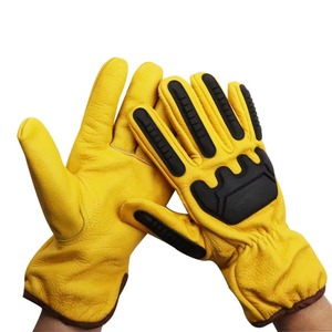 Durable Hand Work Gloves Mechanic Impact Gloves Anti <b>Vibration</b> Working Safety Gloves - Product Image 1