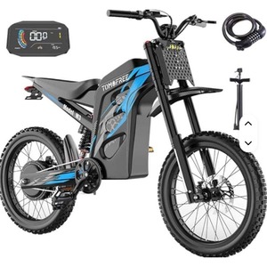 SUPER New 50MPH 6500W Electric Dirt Bike 72V 30Ah Removable Battery Electric Motorcycle for Adults Max 70 miles Long Range - Product Image 2