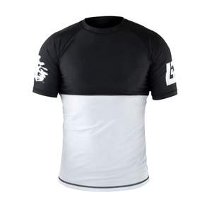 Diseño personalizado Rashguard 4 vías estiramiento Rashguard Mma Rushguard Bjj OEM Mma Rashguard para hombres manga larga Rash Guard - Product Image 3