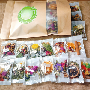 Mélange de saveurs assorties de tisanes mélangées aux fruits et fleurs naturels vietnamiens - Product Image 3