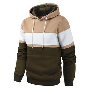Sweat à capuche pour homme, streetwear, en coton molletonné, coupe ample, manches longues, doux, chaud, léger, confortable, logo personnalisé, OEM ODM - Product Image 2