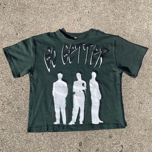 Wholesale 2025 Loose Acid Wash <b>T</b> <b>Shirt</b> Custom Men Vintage Oversized <b>T</b> <b>shirt</b> 100% cotton <b>T</b>-<b>shirt</b> for men loose fit printed - Product Image 6