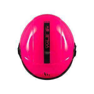 Casco de Motocicleta MT Helmets Viale SV S Solid A8 Rosa Brillante, Estilo Retro con Visera Abatible, Talla XL, Nuevo, para Mujer, Verano, Urbano-Turismo - Product Image 6
