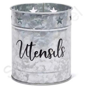 Vente en gros de porte-outils de cuisine en métal galvanisé Organisateur et rangement pour cuillère, couteau, pince, etc. - Product Image 3