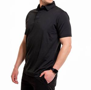 Vente en gros 2025 personnalisé polo de golf pour hommes haute qualité évacuation de l'humidité polyester à manches courtes polo chemise à boutons - Product Image 3
