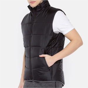 Chaleco de lana de invierno Venta al por mayor a prueba de agua Transpirable Puffer a prueba de viento OEM Ropa exterior Técnicas lavadas - Product Image 2