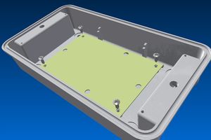 Boîtier de distribution à profil bas PS-14L2, indice de protection IP67, en ABS, modèle de base - Product Image 6