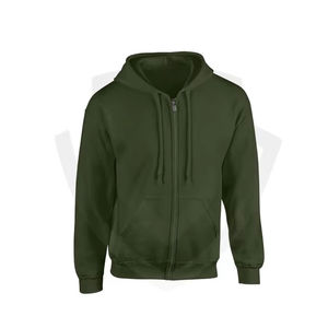 Sudadera con Capucha de Corte Regular, Estilo Urbano, 350 Gsm, 100% Algodón, Color Sólido, Hombros Caídos, Personalizable, Moderna, para Hombre, Invierno - Product Image 1