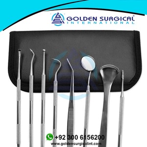 ชุดเครื่องมือแกะสลักขี้ผึ้งฟันสเตนเลสอเนกประสงค์8ชิ้น/เซ็ตชุดเครื่องมือทันตกรรมชุดเครื่องมือผ่าตัด - Product Image 5