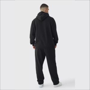 Chándales con Capucha Estampados Unisex de Primera Calidad, Talla Grande, Poliéster/Algodón, Felpa Gruesa de 400 g/m², Hombros Caídos - Product Image 2