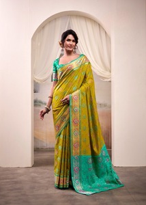 Saree Modal de algodón suave de primera calidad con estampado floral perfecto para todos los eventos - Product Image 3