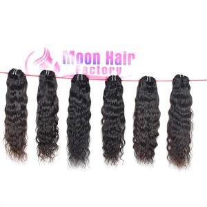 Meilleure qualité d'exportation Faisceaux de cheveux humains ondulés Doux Vague Longue Durée Lisse Soyeux Épais Faisceaux complets à vendre auprès du fournisseur d'usine - Product Image 1