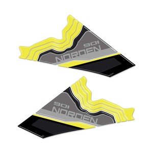 Per Husqvarna Norden 901 2024: Adesivi Protettivi 3D Impermeabili su Misura per Serbatoio, Logo e Protezioni Laterali Compatibili con il Modello 2024 - Product Image 2
