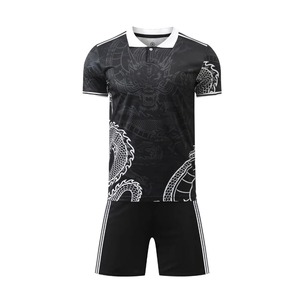 Ensemble de vêtements Football sport Uniformes garçon fille No logo badge Jersey Training wear kits de jeux Chemise de loisirs - Product Image 1