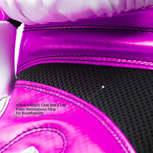 ถุงมือ MMA หนัง PU สำหรับฟิตเนสและเทรนนิ่งปรับแต่งโลโก้ได้ - Product Image 4