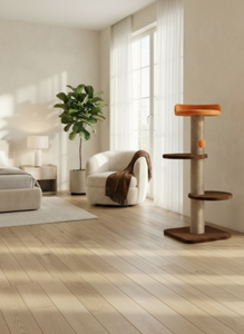 Griffoir pour chats Amistar Caramel Lift de haute qualité, adapté à toutes les races et tailles de chats. - Product Image 6