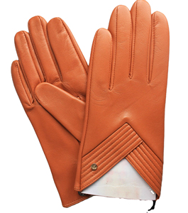 2025 nuevo estilo guantes de conductor de invierno moda forro de cuero de cabra genuino poliéster pantalla táctil Compatible colores sólidos - Product Image 3