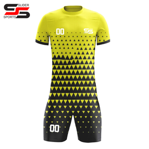 Conjuntos de ropa de fútbol Uniforme de fútbol de tendencia superior para adultos Jóvenes Uniforme de equipo de fútbol sublimado totalmente personalizado - Product Image 6