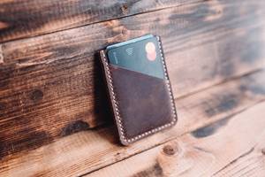 LCH-0013ผู้หญิงกระเป๋าใส่บัตรหนังแท้ของขวัญโลโก้แบบคลาสสิกที่ใส่นามบัตรแบบบางที่เก็บบัตรประชาชนบัตรเครดิต - Product Image 4