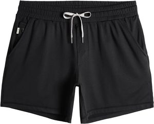 <b>Men's</b> XXL Eco-Friendly Customizable Gym <b>Shorts</b> Elastic Waist Lightweight Quick Dry Athletic Workout <b>Shorts</b> Summer Knee Length - Product Image 2