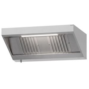 เครื่องดูดควันติดผนังแบบพาณิชย์ - 1400 มม. - พร้อมแผ่นกรองและไฟ LED - Product Image 4