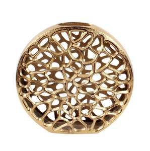 Nouveauté fraîche fait à la main en fonte d'aluminium grand Vase à fleurs avec finition patinée Vase à fleurs sur mesure à vendre à bas prix - Product Image 6