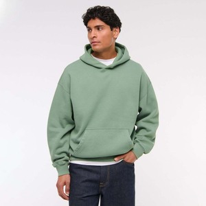 Sweat-shirt à capuche oversize pour homme en molleton français 100% coton, uni, vierge, de haute qualité, avec logo personnalisé - Product Image 1