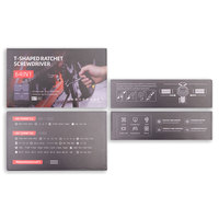 YIYUN Kit d'outils à cliquet 64-en-1 en acier et plastique, tournevis magnétique Phillips Torx Pentalobe, qualité professionnelle OEM MT-R064