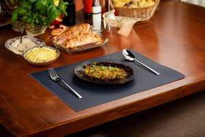 Manteles Elegantes para Mesa de Comedor, de Cuero, Resistentes al Calor, Antideslizantes, Impermeables, Lavables, Resistentes a los Olores, de Alta Resistencia, Cómodos para Uso en Restaurantes - Product Image 2